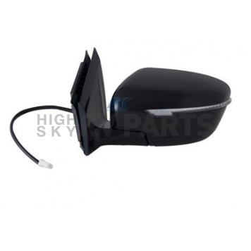 K-Source Exterior Mirror Electric Rectangular Black Single - 68084N-1