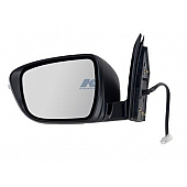 K-Source Exterior Mirror Electric Rectangular Black Single - 68084N
