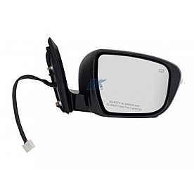 K-Source Exterior Mirror Electric Rectangular Black Single - 68085N