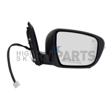 K-Source Exterior Mirror Electric Rectangular Black Single - 68085N