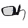 K-Source Exterior Mirror Electric Rectangular Black Single - 68086N