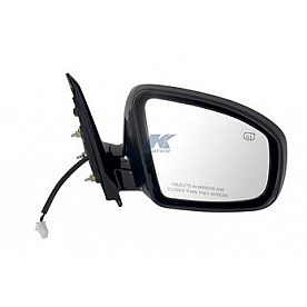 K-Source Exterior Mirror Electric Rectangular Black Single - 68095N