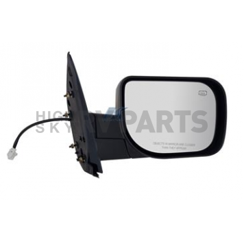 K-Source Exterior Mirror Electric Rectangular Black Single - 68097N