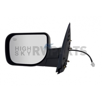 K-Source Exterior Mirror Electric Rectangular Black Single - 68098N
