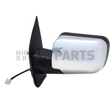 K-Source Exterior Mirror Electric Rectangular Black Single - 68100N-1