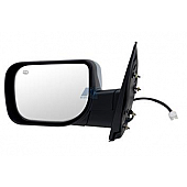K-Source Exterior Mirror Electric Rectangular Black Single - 68100N