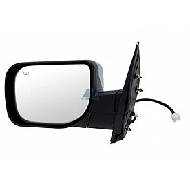 K-Source Exterior Mirror Electric Rectangular Black Single - 68100N