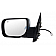 K-Source Exterior Mirror Electric Rectangular Black Single - 68100N