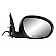 K-Source Exterior Mirror Electric Rectangular Black Single - 68103N