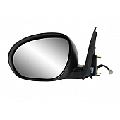 K-Source Exterior Mirror Electric Rectangular Black Single - 68104N