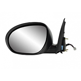 K-Source Exterior Mirror Electric Rectangular Black Single - 68104N