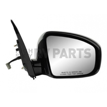 K-Source Exterior Mirror Electric Rectangular Black Single - 68105N