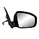 K-Source Exterior Mirror Electric Rectangular Black Single - 68105N