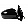 K-Source Exterior Mirror Electric Rectangular Black Single - 68107N