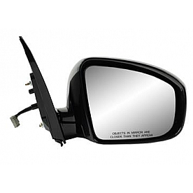 K-Source Exterior Mirror Electric Rectangular Black Single - 68107N