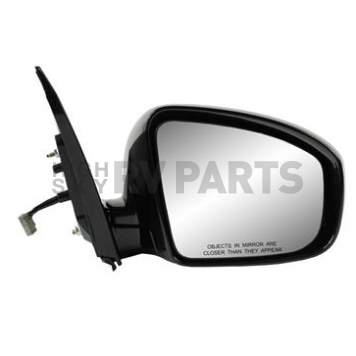 K-Source Exterior Mirror Electric Rectangular Black Single - 68107N
