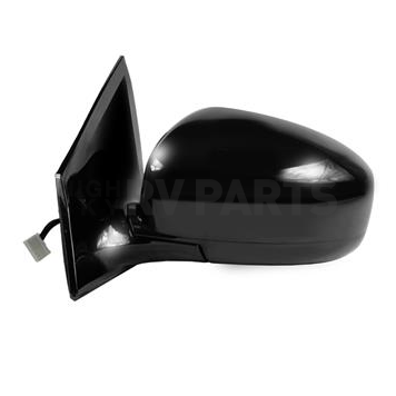 K-Source Exterior Mirror Electric Rectangular Black Single - 68108N-1