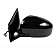 K-Source Exterior Mirror Electric Rectangular Black Single - 68108N