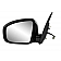 K-Source Exterior Mirror Electric Rectangular Black Single - 68108N
