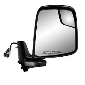 K-Source Exterior Mirror Electric Rectangular Black Single - 68111N