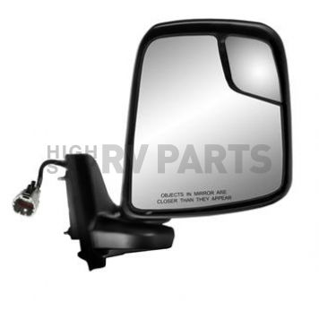 K-Source Exterior Mirror Electric Rectangular Black Single - 68111N