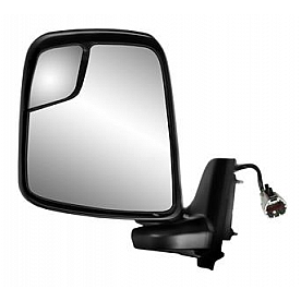 K-Source Exterior Mirror Electric Rectangular Black Single - 68112N