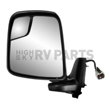 K-Source Exterior Mirror Electric Rectangular Black Single - 68112N