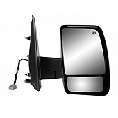 K-Source Exterior Mirror Electric Rectangular Black Single - 68119N