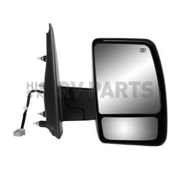 K-Source Exterior Mirror Electric Rectangular Black Single - 68119N