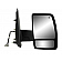 K-Source Exterior Mirror Electric Rectangular Black Single - 68119N