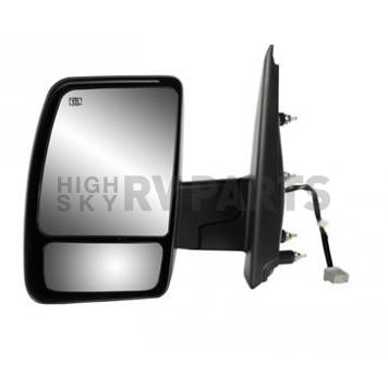 K-Source Exterior Mirror Electric Rectangular Black Single - 68120N