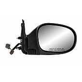 K-Source Exterior Mirror Electric Rectangular Black Single - 68127N