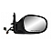 K-Source Exterior Mirror Electric Rectangular Black Single - 68127N