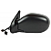 K-Source Exterior Mirror Electric Rectangular Black Single - 68128N