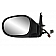 K-Source Exterior Mirror Electric Rectangular Black Single - 68128N