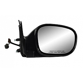 K-Source Exterior Mirror Electric Rectangular Black Single - 68129N