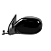 K-Source Exterior Mirror Electric Rectangular Black Single - 68130N