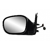 K-Source Exterior Mirror Electric Rectangular Black Single - 68130N