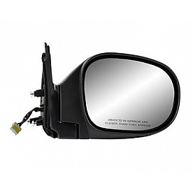 K-Source Exterior Mirror Electric Rectangular Black Single - 68131N