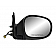 K-Source Exterior Mirror Electric Rectangular Black Single - 68131N