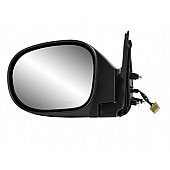 K-Source Exterior Mirror Electric Rectangular Black Single - 68132N