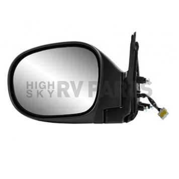 K-Source Exterior Mirror Electric Rectangular Black Single - 68132N