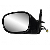 K-Source Exterior Mirror Electric Rectangular Black Single - 68134N