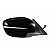 K-Source Exterior Mirror Electric Rectangular Black Single - 68137N