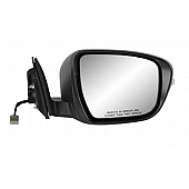 K-Source Exterior Mirror Electric Rectangular Black Single - 68137N