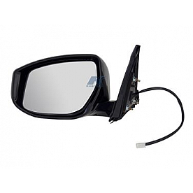 K-Source Exterior Mirror Electric Rectangular Black Single - 68616N