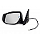 K-Source Exterior Mirror Electric Rectangular Black Single - 68616N