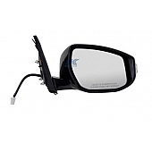 K-Source Exterior Mirror Electric Rectangular Black Single - 68617N