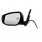 K-Source Exterior Mirror Electric Rectangular Black Single - 68618N