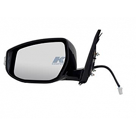 K-Source Exterior Mirror Electric Rectangular Black Single - 68618N